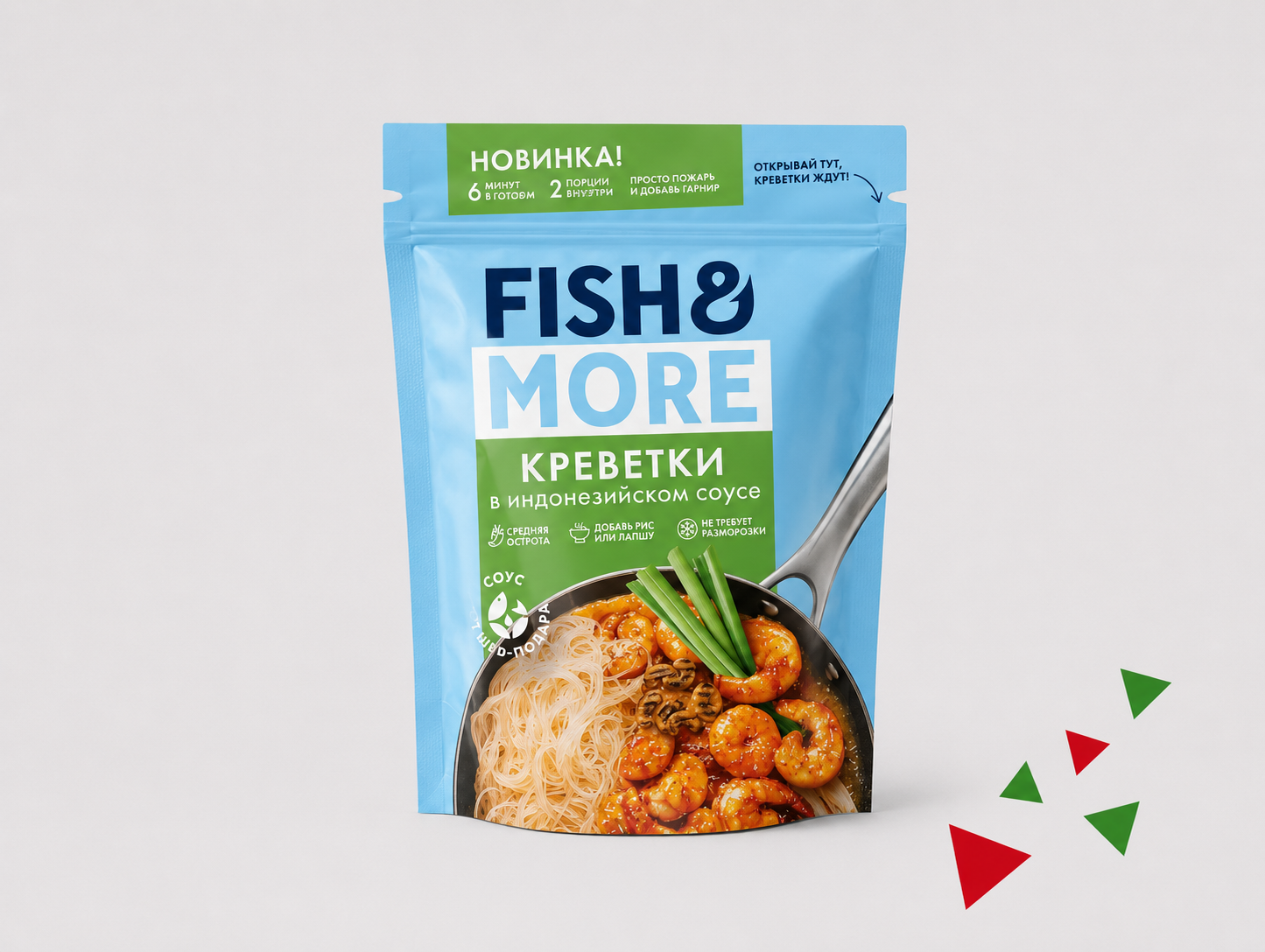 Креветки в индонезийском соусе Fish&More 400 г