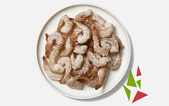 Креветка Ваннамей с/м, крупная, очищенная, 1 кг