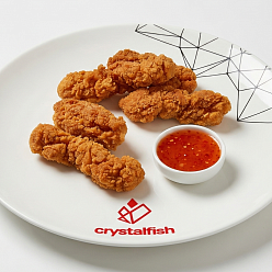 Стрипсы куриные в панировке, 1 кг