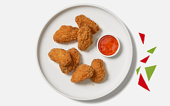 Крылышки куриные Золотые в панировке, 1 кг