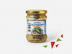 Скумбрия в масле ст б 500 г